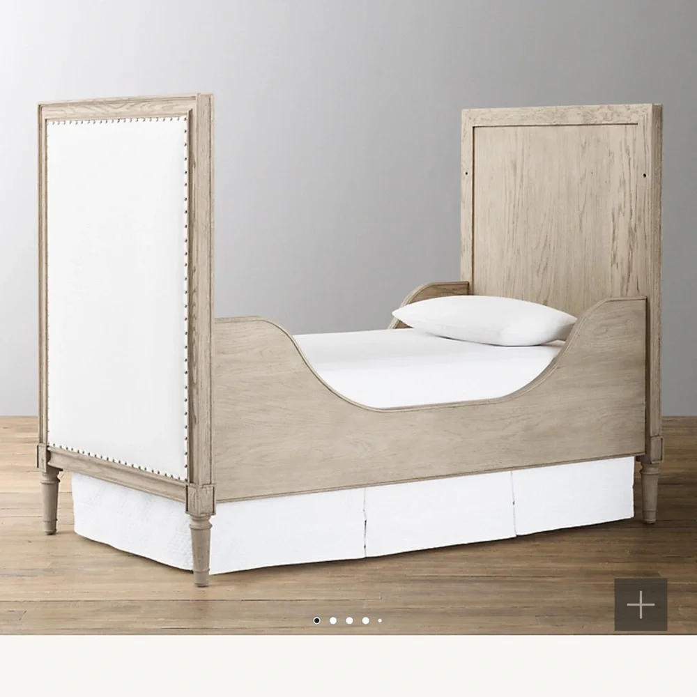 Restoration hardware marcelle collection baby furniture.